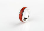 Naložite sliko v pregledovalnik galerije, Prstan - srebro, Rdeč Opal Rubby Red - Simon Vida Jewelry
