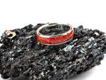 Naložite sliko v pregledovalnik galerije, Prstan - srebro, Rdeč Opal Rubby Red - Simon Vida Jewelry
