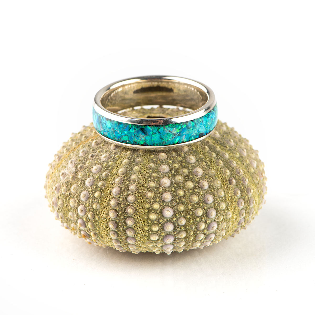 Prstan - srebro, Opal Turkiz - Simon Vida Jewelry