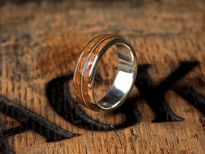 Prstan - srebro, Jack Daniels les, Kitarska Struna - Simon Vida Jewelry
