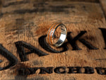 Naložite sliko v pregledovalnik galerije, Prstan - srebro, Jack Daniels les, Kitarska Struna - Simon Vida Jewelry
