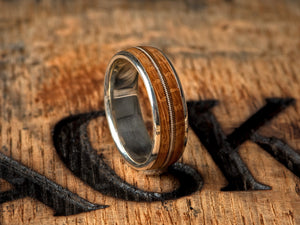 Prstan - srebro, Jack Daniels les, Kitarska Struna - Simon Vida Jewelry