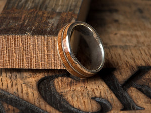 Prstan - srebro, Jack Daniels les, Kitarska Struna - Simon Vida Jewelry
