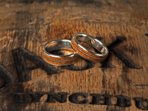 Prstan - srebro, Jack Daniels les, Kitarska Struna - Simon Vida Jewelry