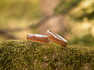 Prstan - srebro, Jack Daniels les, Kitarska Struna - Simon Vida Jewelry